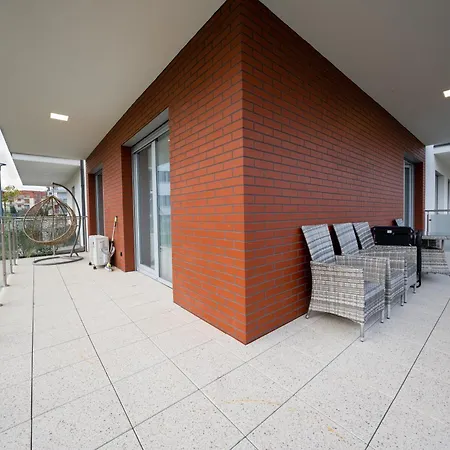 Apartament Z Tarasem Morska 8 50m Do Morza Apartment *